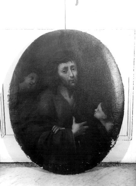 ECCE HOMO (dipinto, opera isolata) - ambito genovese (sec. XVIII)