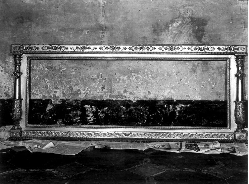 cornice di paliotto, opera isolata - bottega ligure (seconda metà sec. XIX)