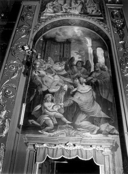 presentazione di Gesù al tempio (dipinto, opera isolata) di Canepa Giuseppe (seconda metà sec. XVIII)