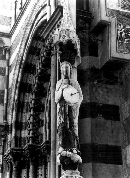 San Giovanni Evangelista (statua, opera isolata) - bottega francese (prima metà sec. XIII)