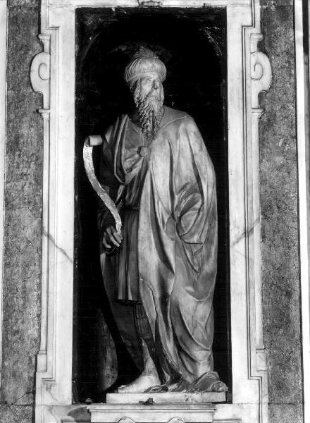 ISAIA (statua, elemento d'insieme) di Civitali Matteo (fine/inizio secc. XV/ XVI)
