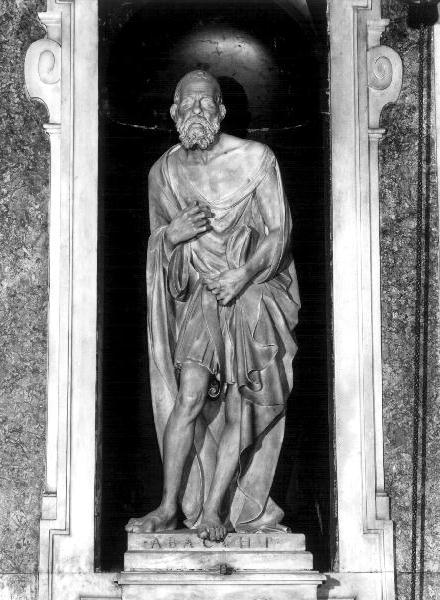 Abacuc (statua, elemento d'insieme) di Civitali Matteo (fine/inizio secc. XV/ XVI)