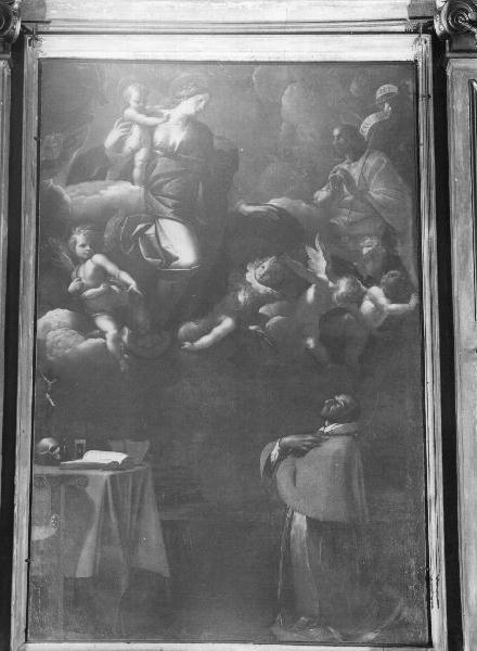 visione di San Carlo Borromeo (dipinto, elemento d'insieme) di Mazzucchelli Pier Francesco detto Morazzone (primo quarto sec. XVII)