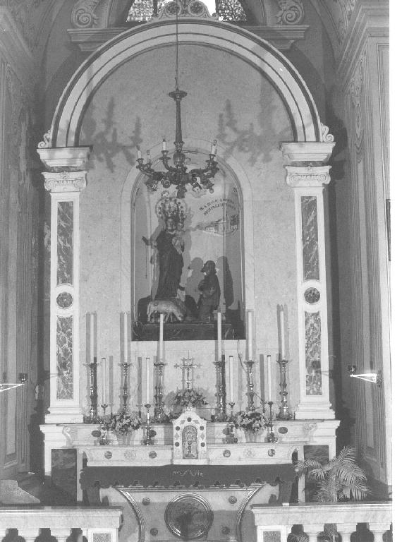 altare, insieme - bottega ligure (fine sec. XIX)