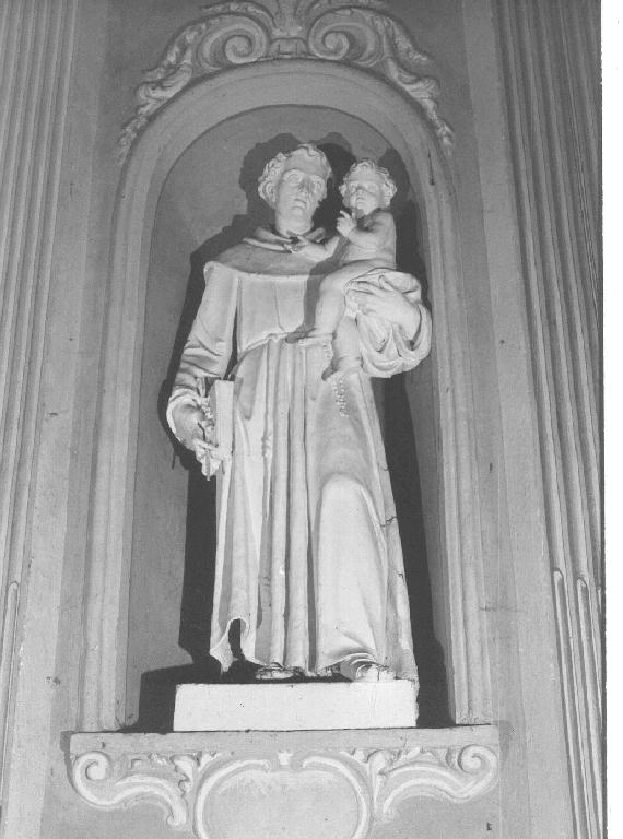 Sant'Antonio (statua, opera isolata) - PRODUZIONE LIGURE (fine sec. XIX)