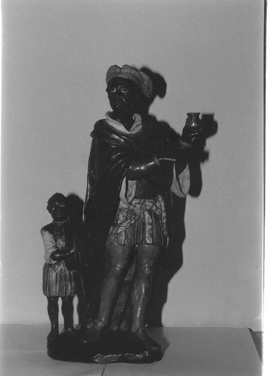 statuetta di presepio, serie di Brilla Antonio (seconda metà sec. XIX)