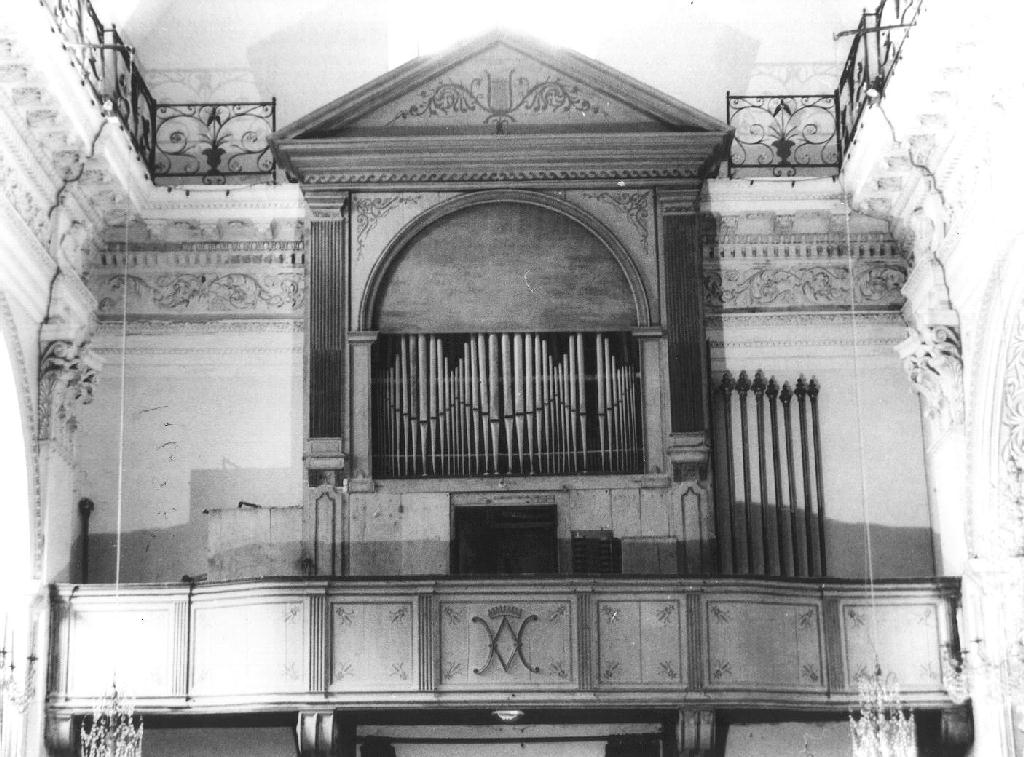 cassa d'organo, opera isolata - bottega ligure (prima metà sec. XIX)