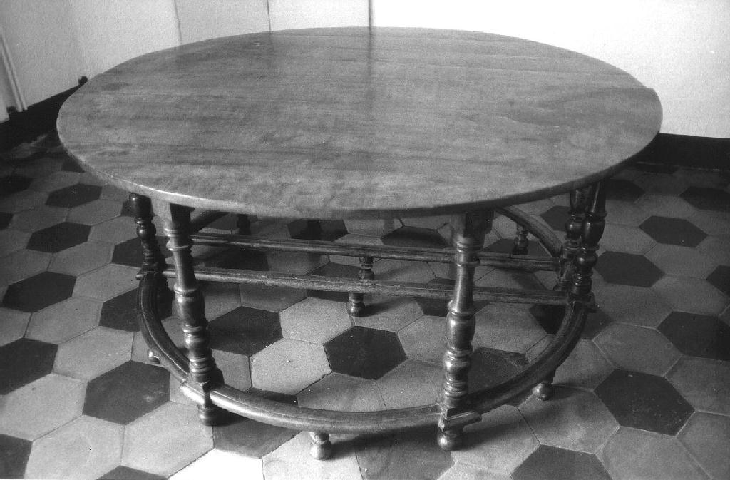 motivo decorativo geometrico (tavolo, opera isolata) - bottega ligure (ultimo quarto sec. XIX)