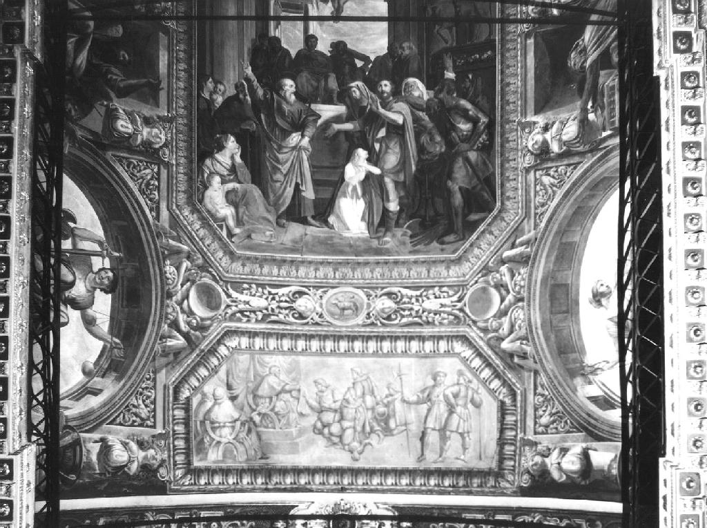 storie della vita di Sant'Antonio (dipinto, elemento d'insieme) - ambito ligure (inizio sec. XVII)