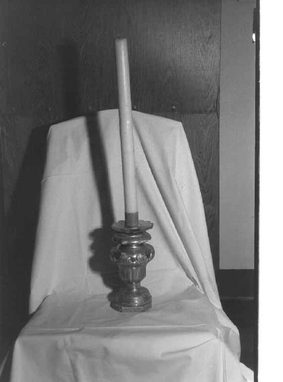 candelabro, coppia - bottega ligure (sec. XVIII)