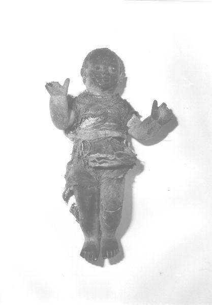 Gesù Bambino (statuetta devozionale) - bottega lucchese (seconda metà sec. XVIII)