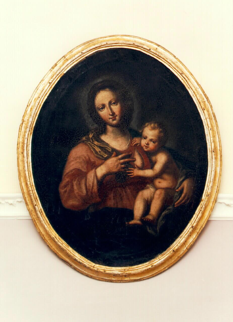 Madonna del latte (dipinto) - ambito siciliano (Seconda metà sec. XVII)