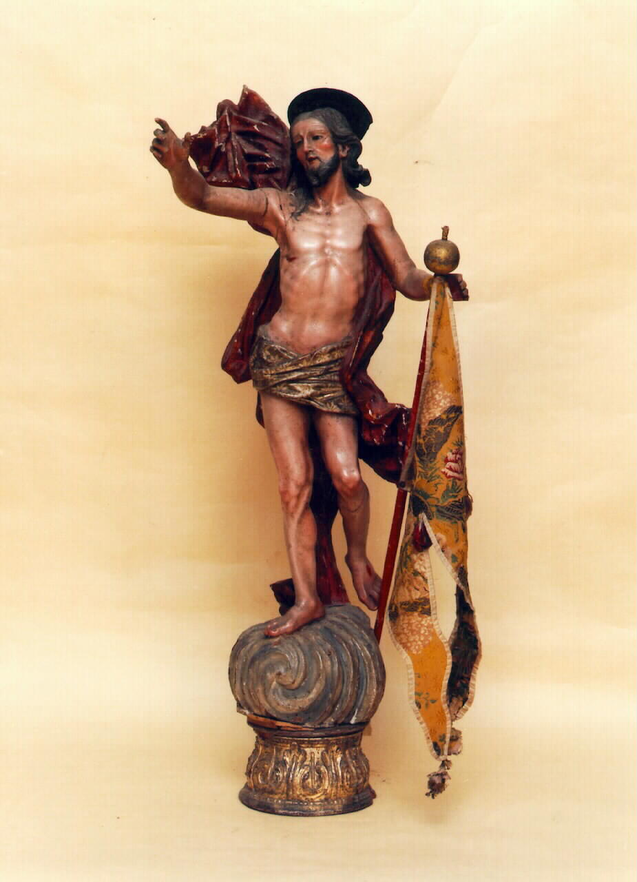 Cristo risorto (statua) - ambito siciliano (Seconda metà sec. XVIII)
