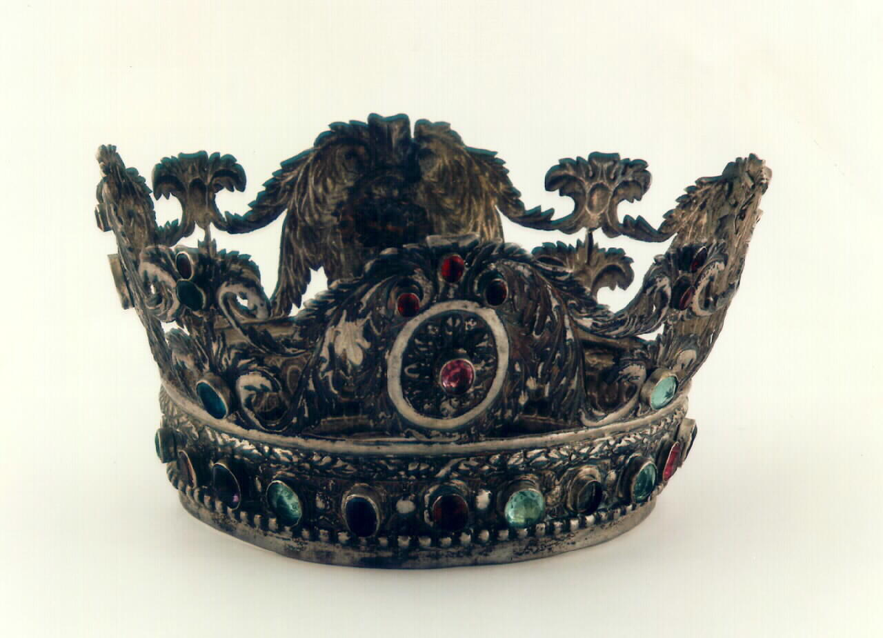 corona da statua - bottega siciliana (sec. XVIII)