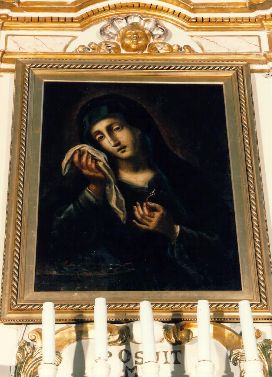 Madonna Addolorata (dipinto) - ambito siciliano (Prima metà sec. XIX)