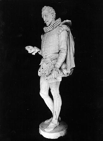 CERVANTES (statua) - bottega italiana (sec. XIX)