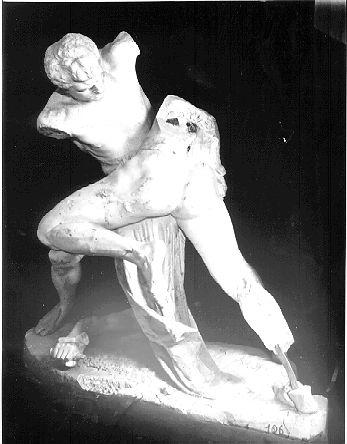 GLADIATORI (statua) di Molin Johann Peter (sec. XIX)