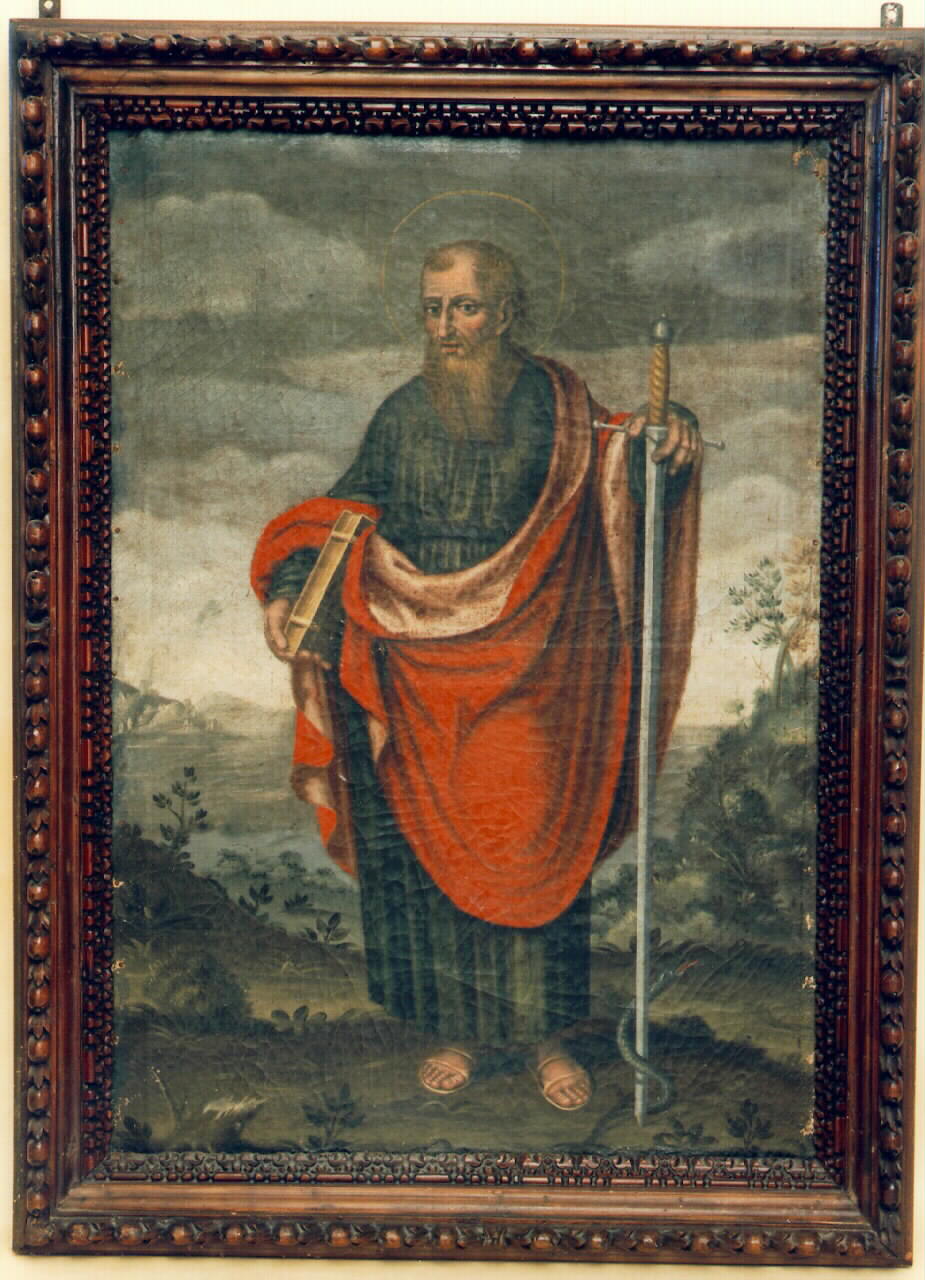 San Paolo apostolo (dipinto) - ambito siciliano (sec. XVIII)