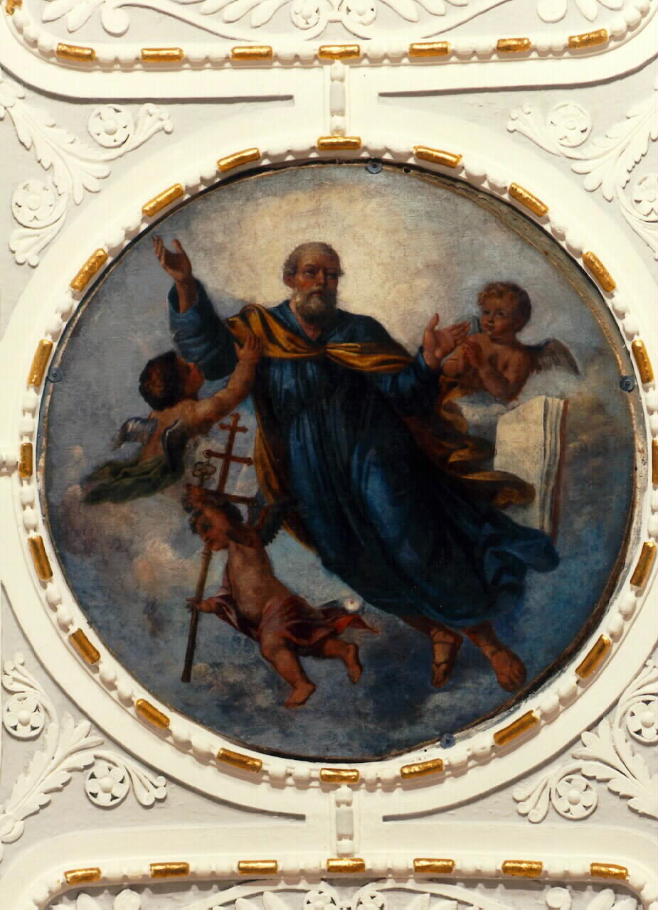 San Pietro in gloria (dipinto) - ambito siciliano (Prima metà sec. XIX)