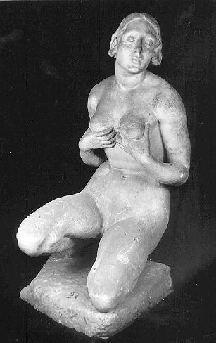 DONNA NUDA (statua) - bottega italiana (sec. XX)