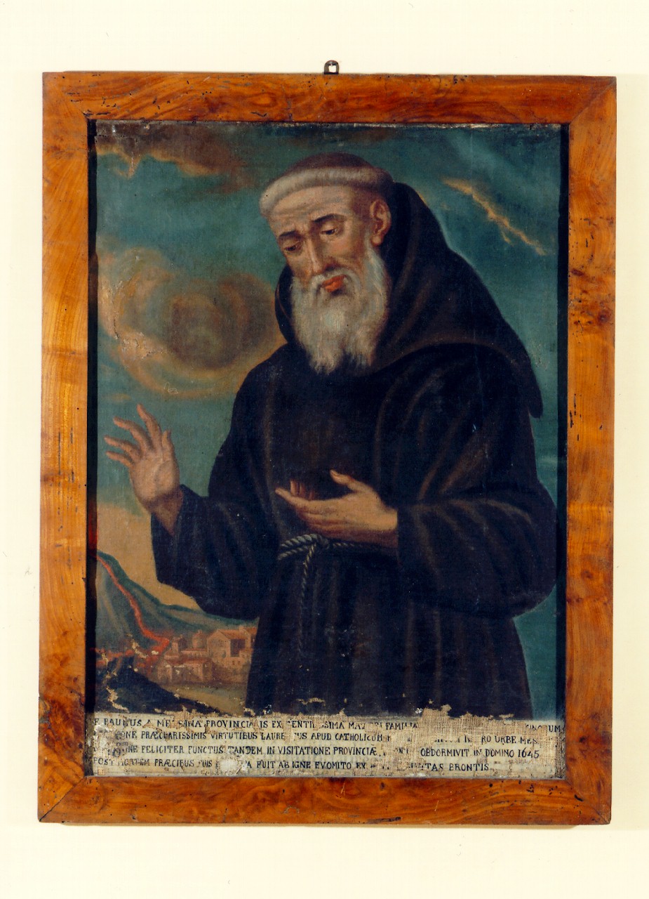 ritratto di frate Paolo da Messina (dipinto) - ambito cappuccino (sec. XVIII)