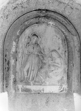 Madonna con Bambino (rilievo) - bottega toscana (sec. XVIII)