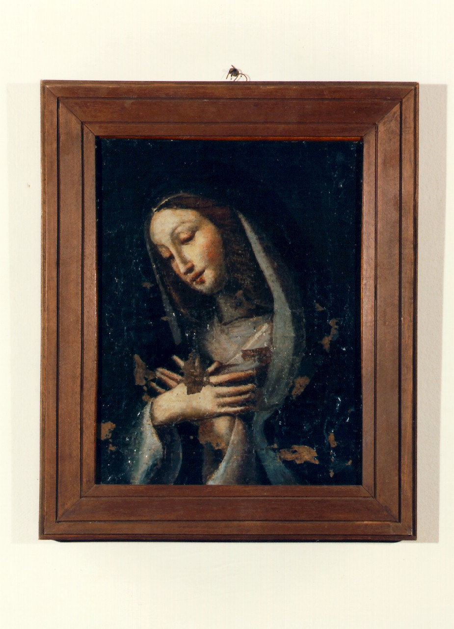 ritratto di Madonna (dipinto) - ambito siciliano (Seconda metà sec. XVIII)