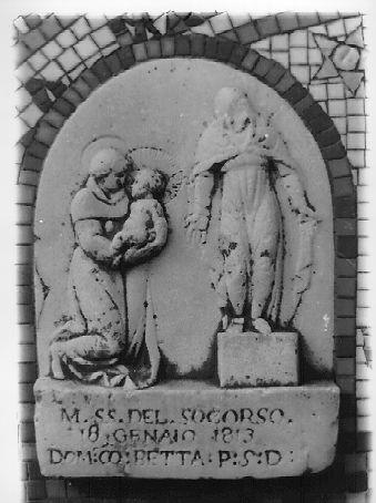 Madonna della Misericordia (rilievo) - bottega italiana (sec. XIX)