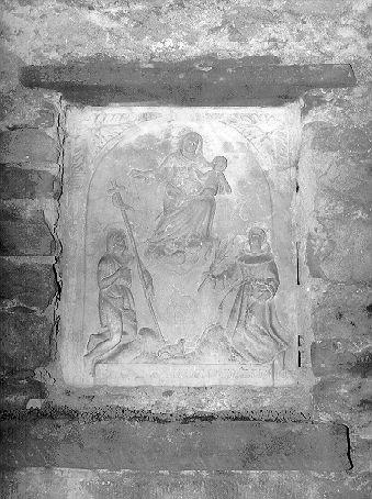 Madonna del Carmelo (rilievo) - bottega italiana (sec. XVII)