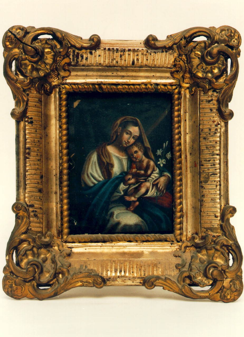 Madonna con Bambino (dipinto) - ambito siciliano (Seconda metà sec. XVIII)