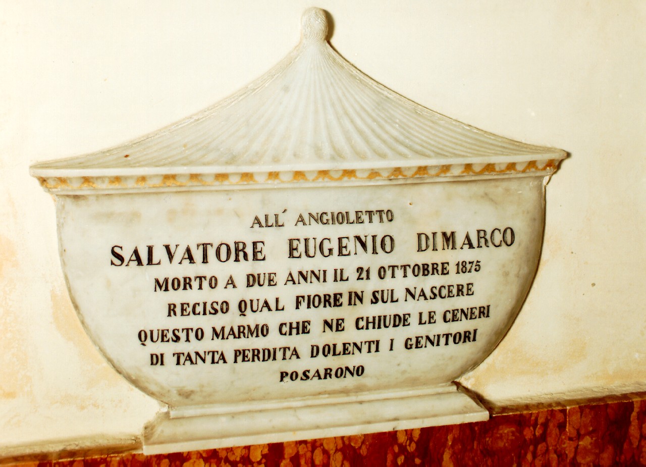 monumento sepolcrale - ambito siciliano (sec. XIX)
