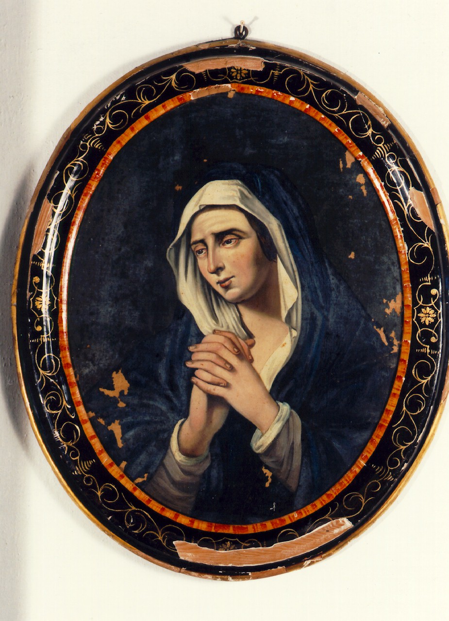 Madonna Addolorata (dipinto) - ambito siciliano (fine sec. XIX)