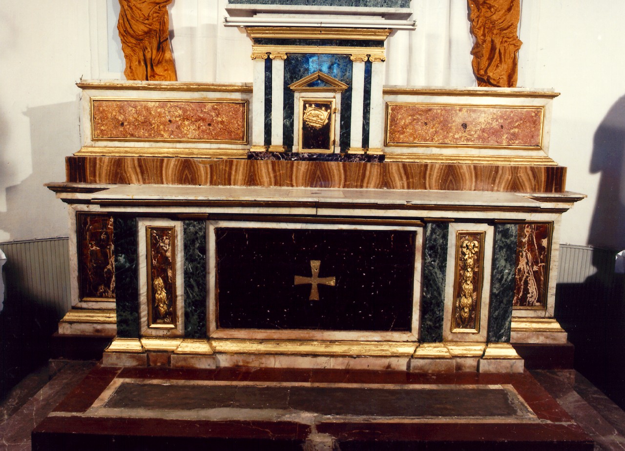 altare maggiore - ambito siciliano (fine sec. XIX)