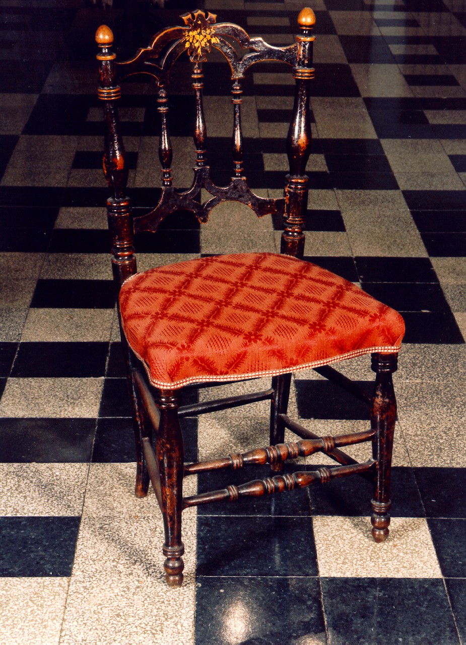 sedia, serie - produzione siciliana (fine sec. XIX)