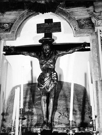 Cristo crocifisso (scultura) - bottega toscana (sec. XV)