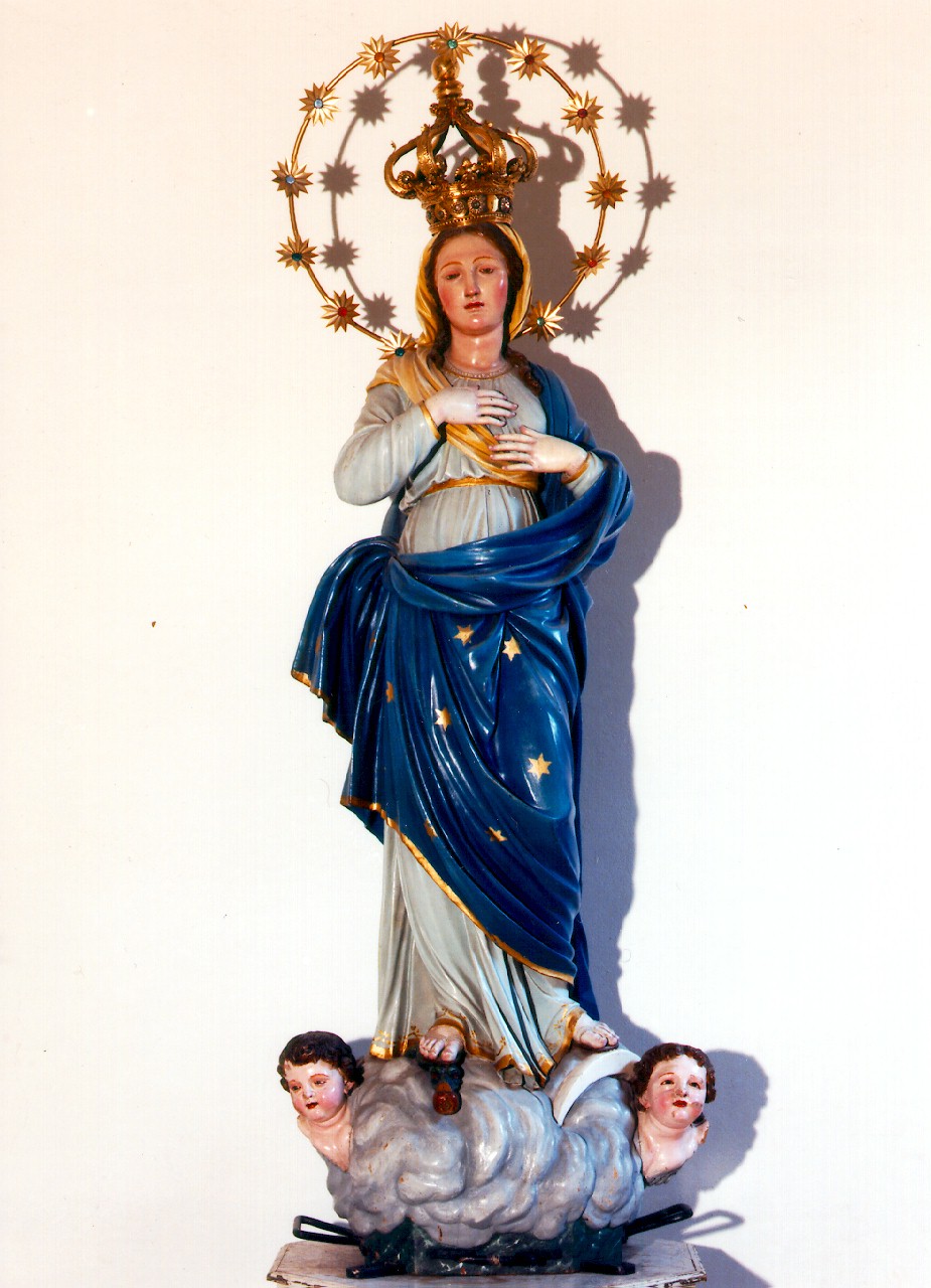 Madonna Immacolata (statua) - ambito siciliano (Seconda metà sec. XIX)
