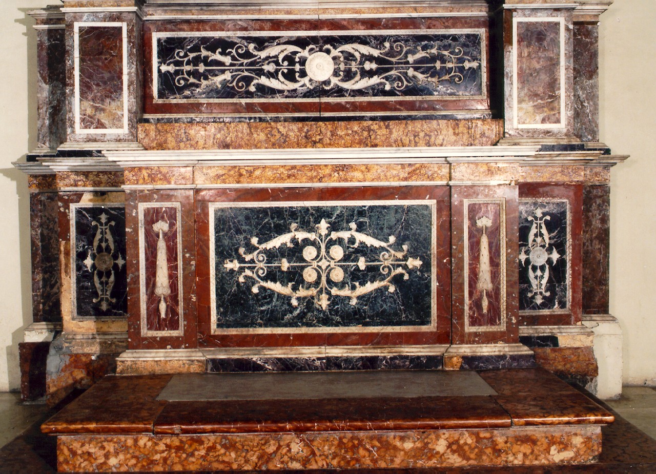 altare - a blocco - ambito siciliano (Seconda metà sec. XIX)