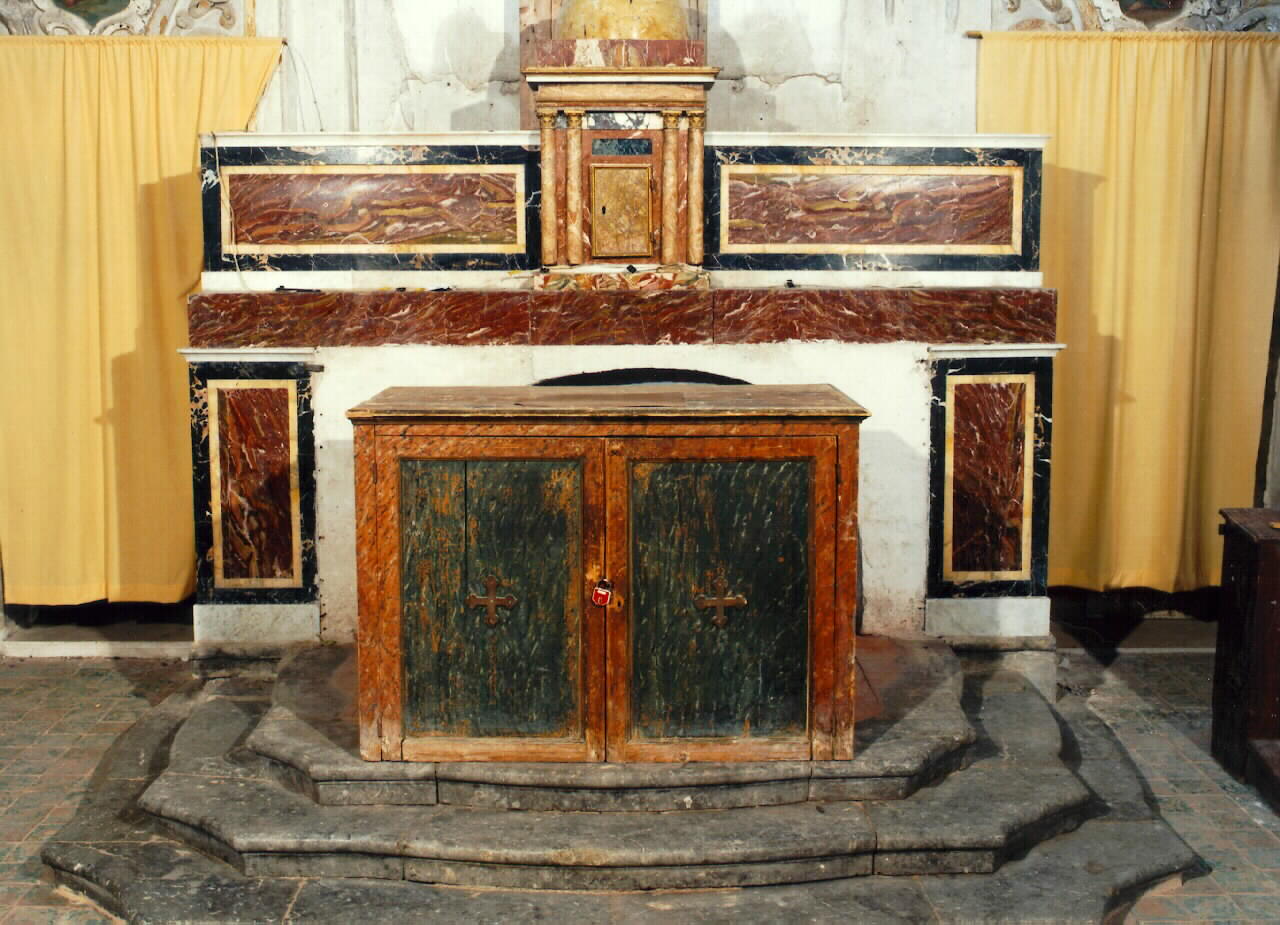 altare maggiore - ambito siciliano (sec. XIX)