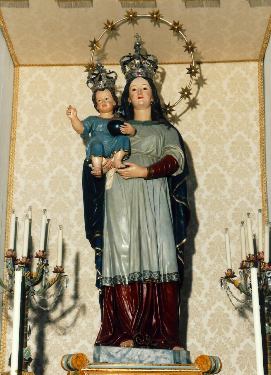 Madonna con Bambino (statua) - ambito siciliano (fine sec. XIX)