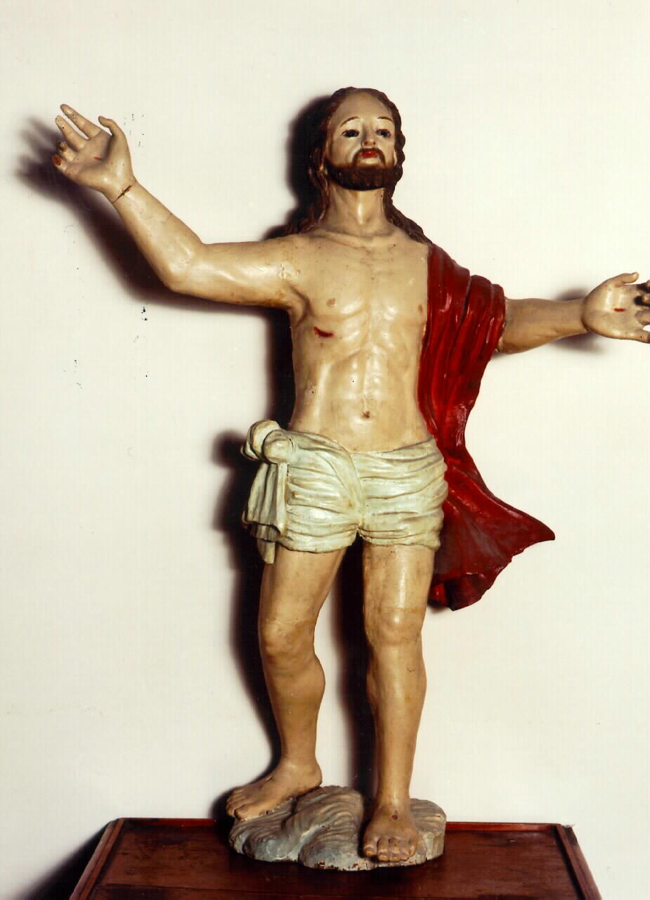 Cristo risorto (statua) - ambito siciliano (Seconda metà sec. XIX)