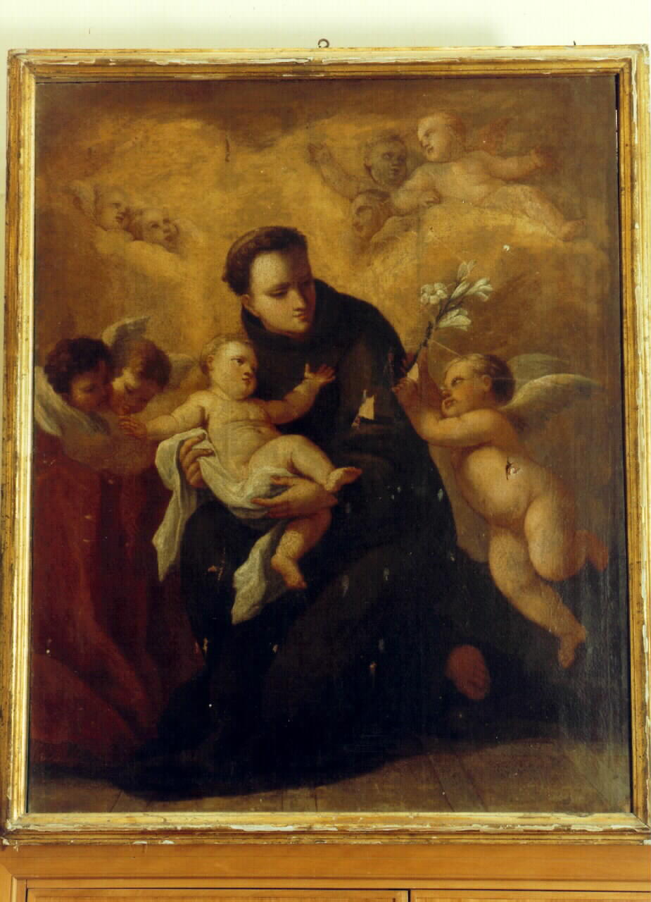 Sant'Antonio da Padova (dipinto) - ambito siciliano (Seconda metà sec. XIX)