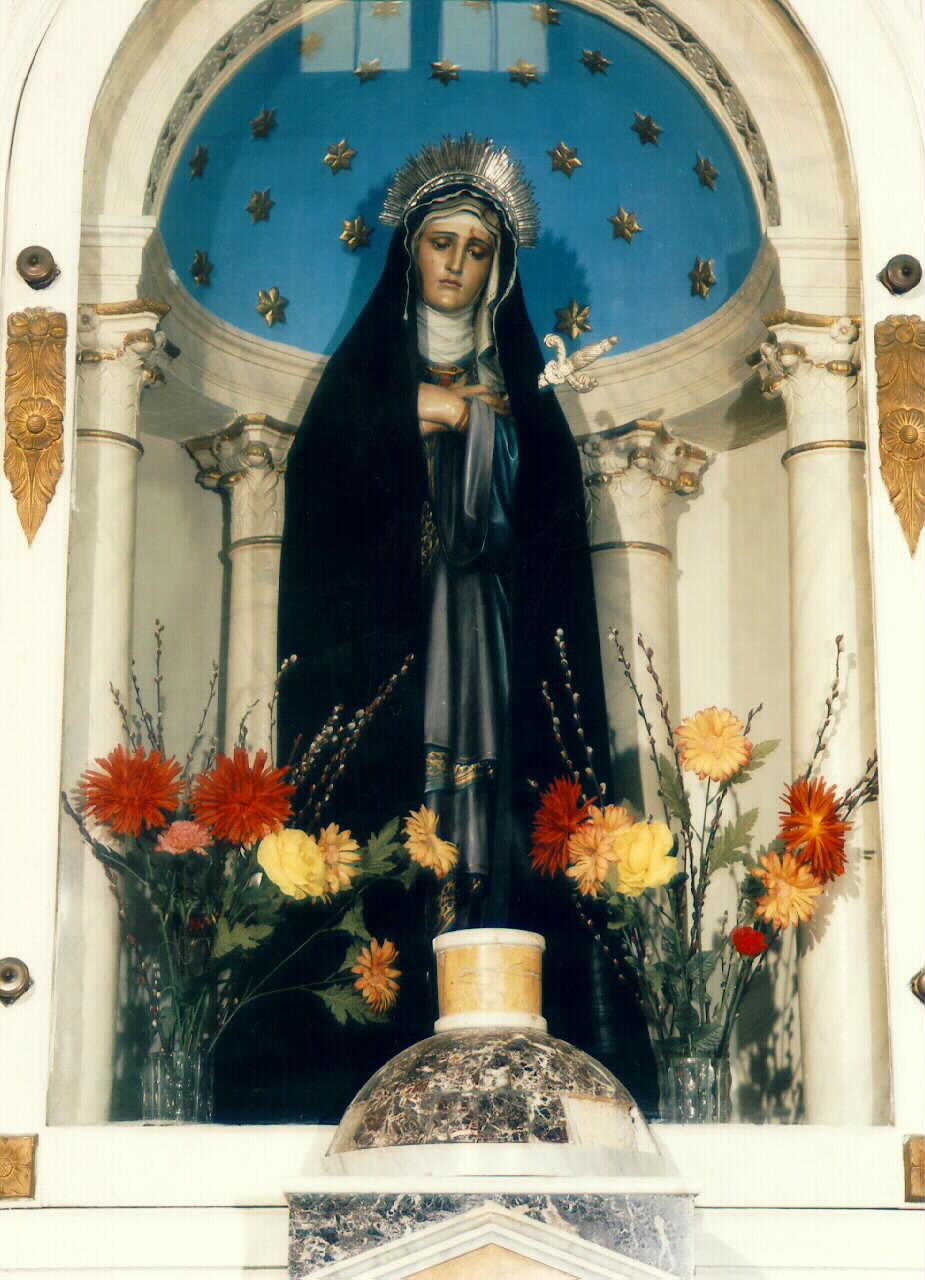 Madonna Addolorata (statua) - ambito siciliano (primo quarto sec. XX)