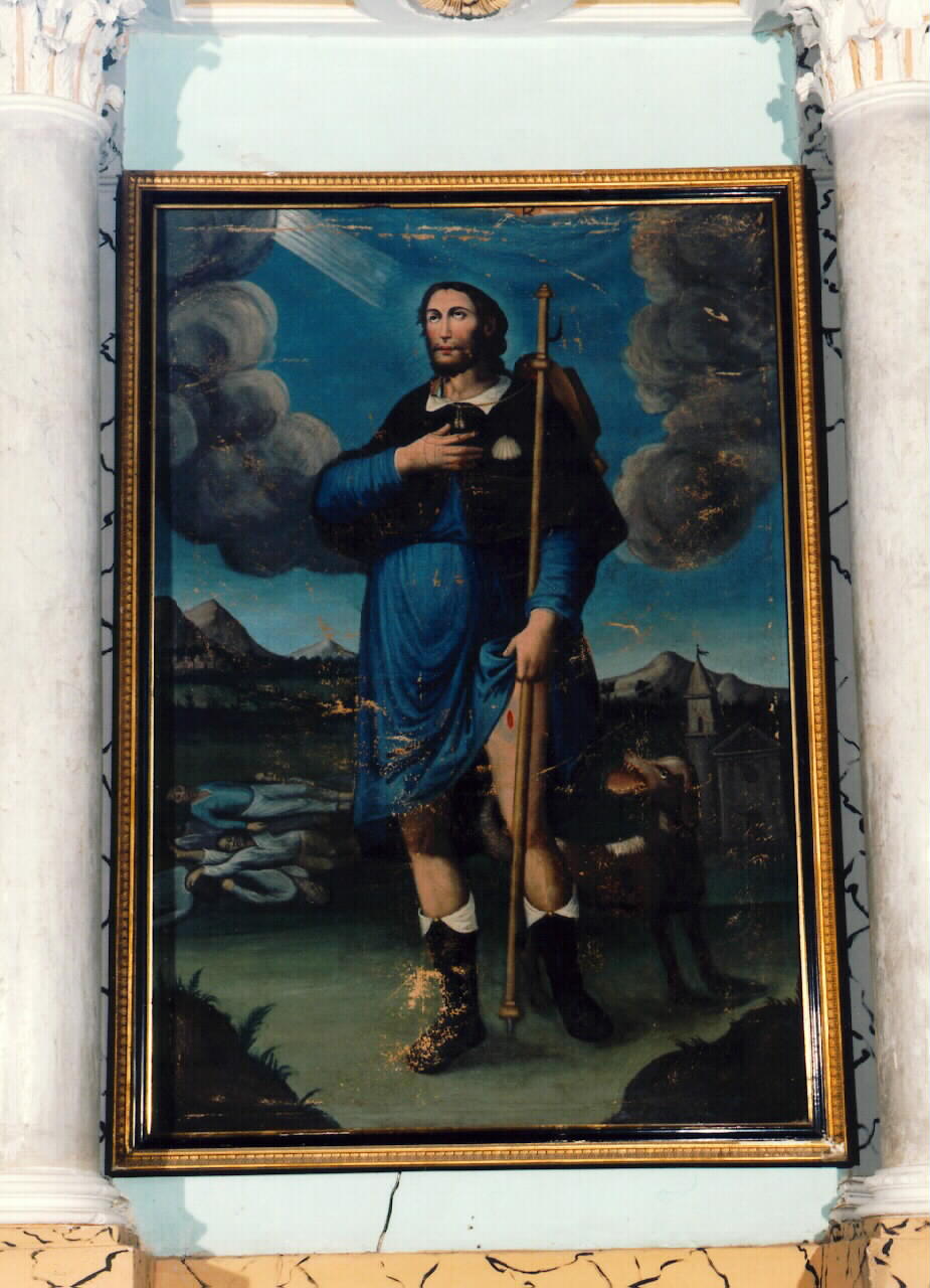 San Rocco (dipinto) - ambito siciliano (Fine/inizio secc. XIX/ XX)