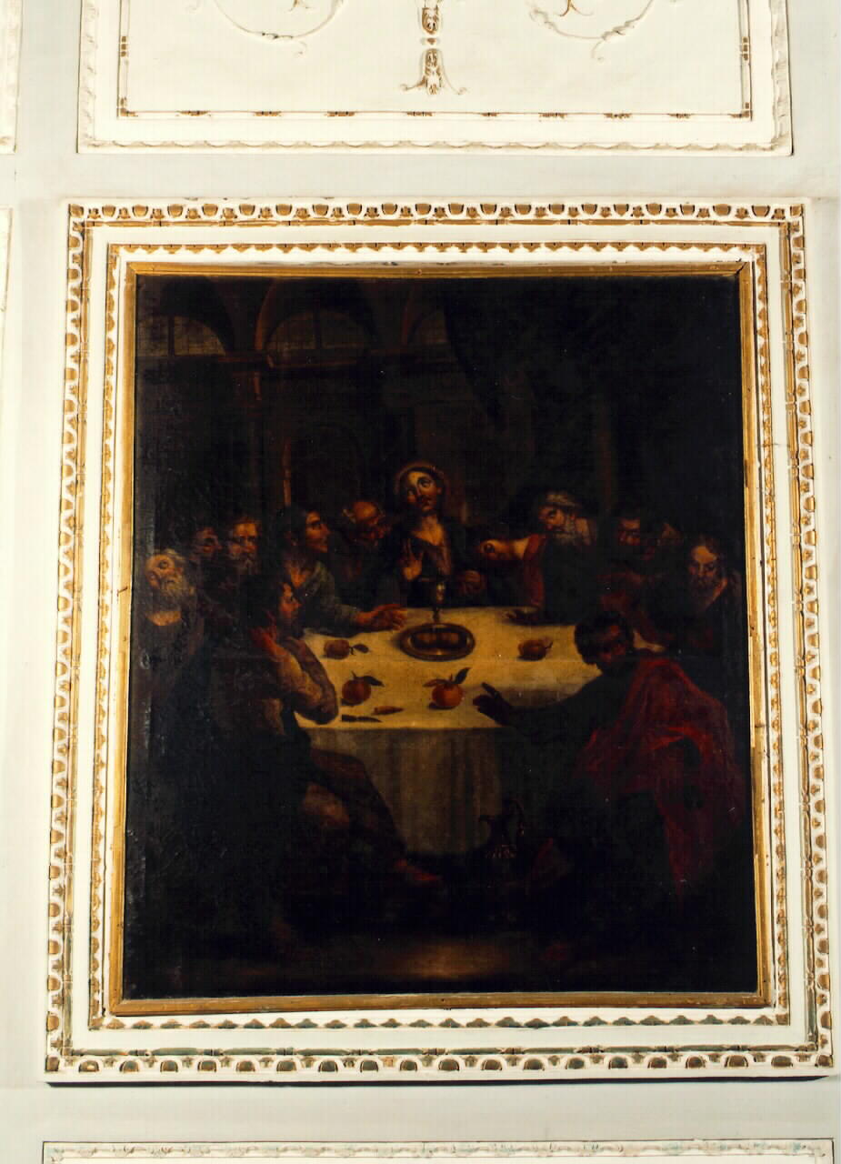 ultima cena (dipinto) - ambito siciliano (Seconda metà sec. XIX)