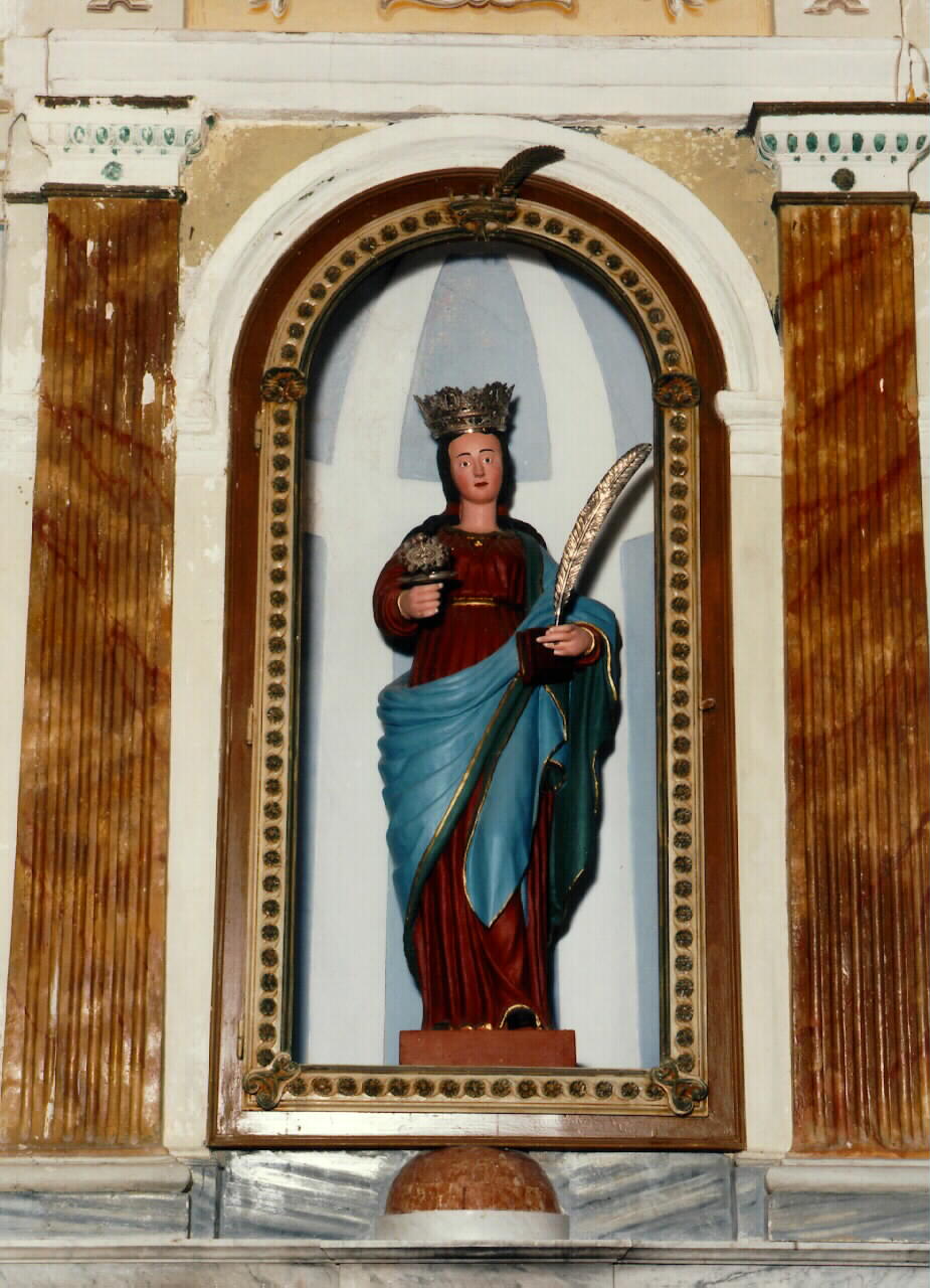 Santa Lucia (statua) - ambito siciliano (primo quarto sec. XX)