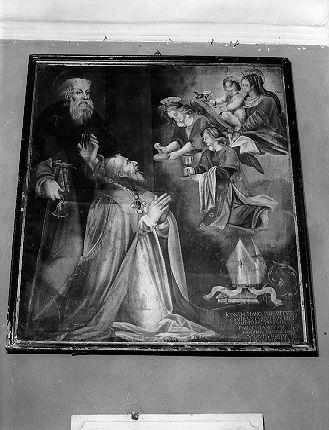 Sant'Antonio abate e San Tommaso Becket (dipinto) - ambito italiano (sec. XVII)