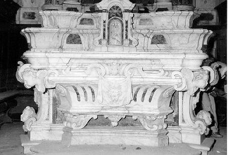 altare maggiore - bottega italiana (sec. XVII)
