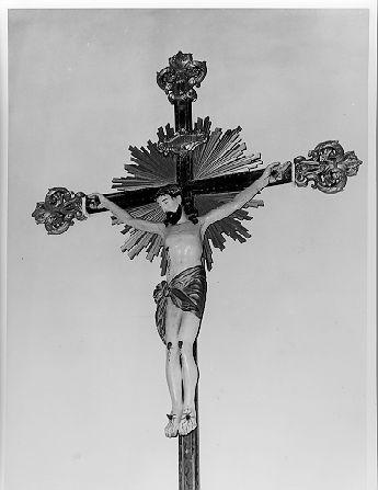 croce processionale - ambito italiano (sec. XVIII)