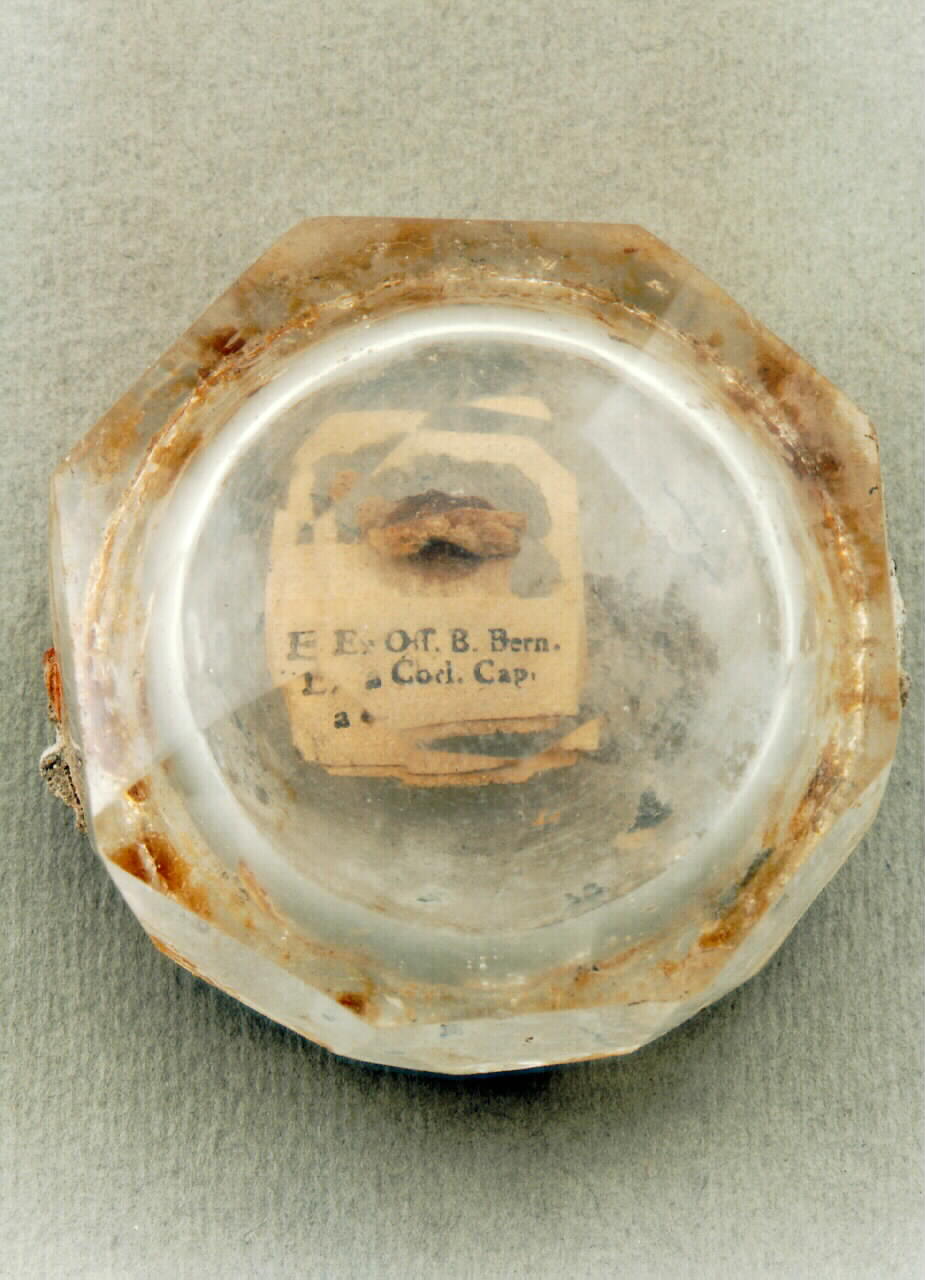 reliquiario - a capsula - produzione siciliana (sec. XIX)