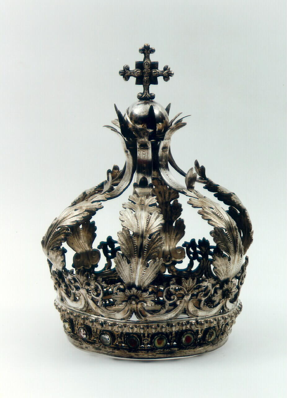 corona da statua - bottega siciliana (sec. XIX)